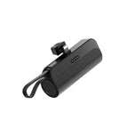 10000mAh Mini Capsule Power Bank Plug and Play Batería Externa Power Bank Cargador de Teléfono para Samsung iPhone-MovilExpressShop