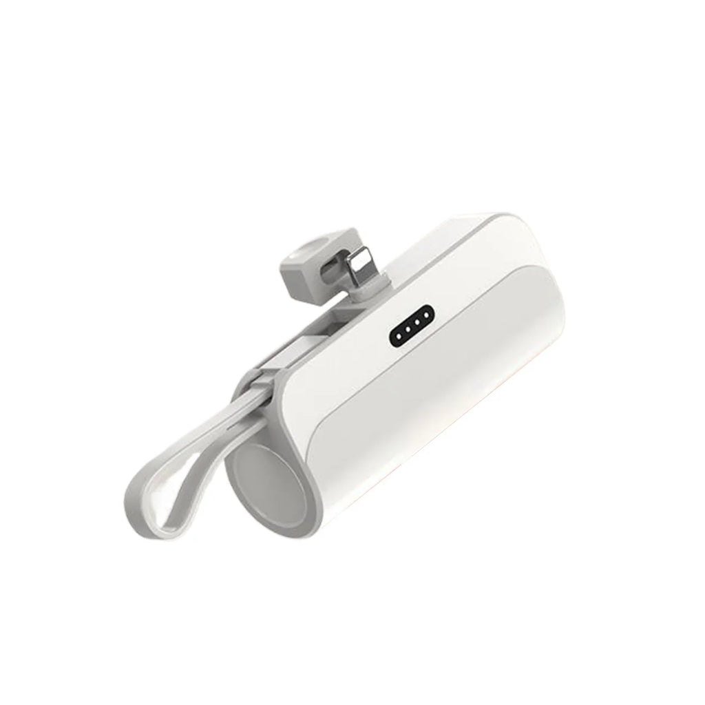 10000mAh Mini Capsule Power Bank Plug and Play Batería Externa Power Bank Cargador de Teléfono para Samsung iPhone-MovilExpressShop