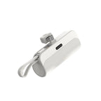 10000mAh Mini Capsule Power Bank Plug and Play Batería Externa Power Bank Cargador de Teléfono para Samsung iPhone-MovilExpressShop