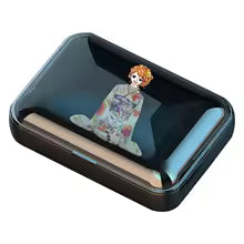 Auriculares Bluetooth de One Piece, inalámbricos, resistentes al agua, con cancelación de ruido, luz de respiración, diseño de Monkey D. Luffy.