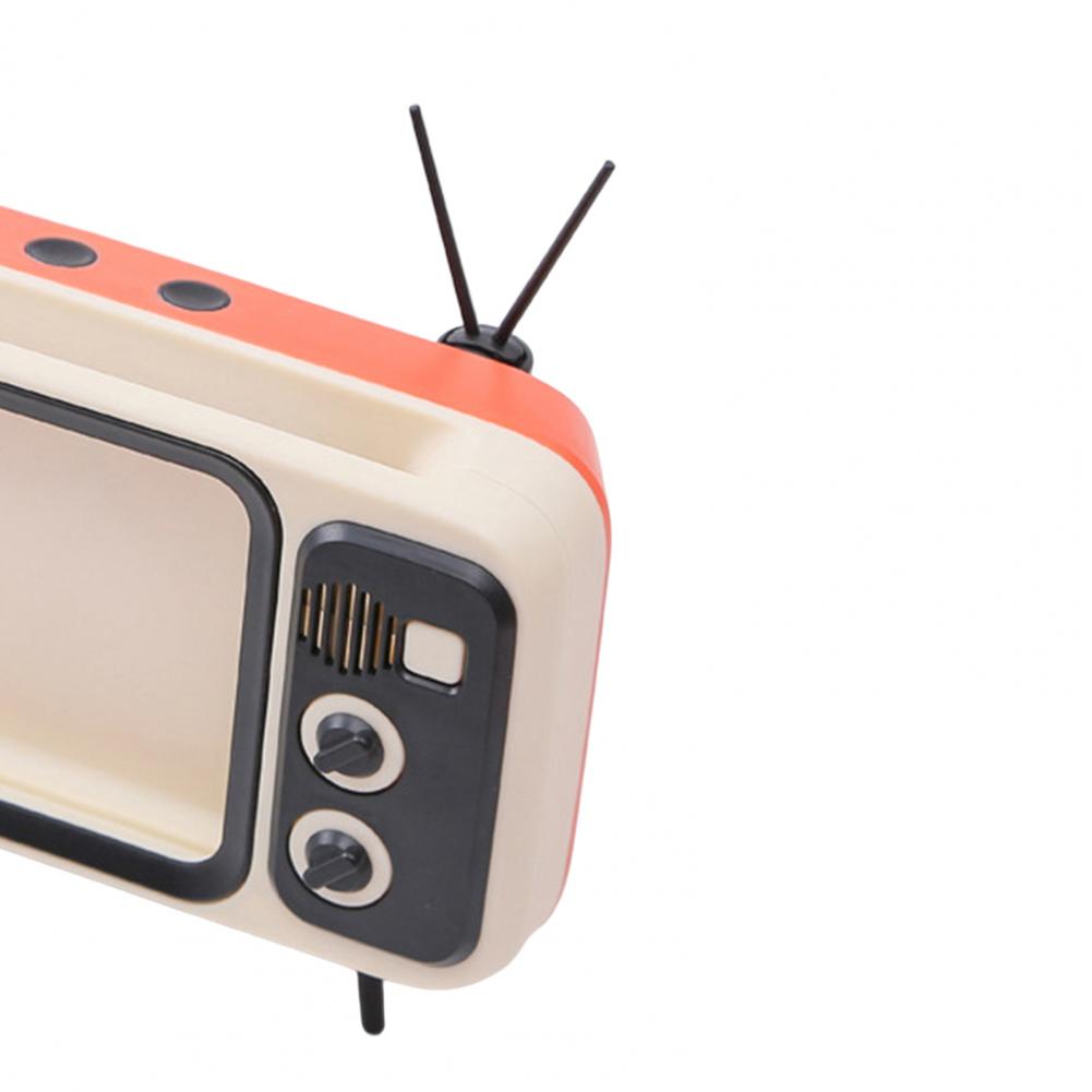Soporte de teléfono con altavoz, soporte de música, antideslizante, Retro, TV, teléfono Móvil, 6, 4 a 6, 7, Smartphone-MovilExpressShop