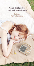 HM11 Altavoz portátil Bluetooth estilo retro con asa-MovilExpressShop