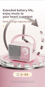 HM11 Altavoz portátil Bluetooth estilo retro con asa-MovilExpressShop