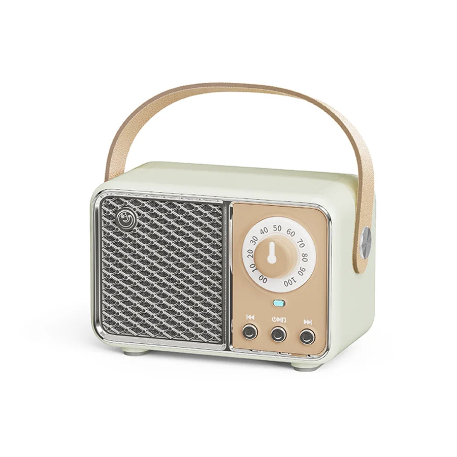 HM11 Altavoz portátil Bluetooth estilo retro con asa-MovilExpressShop