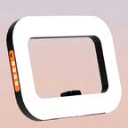 VBNBV nuevo anillo de mano LED luz de relleno recargable teléfono móvil portátil transmisión en vivo fotografía escritorio Selfie luz ?-MovilExpressShop