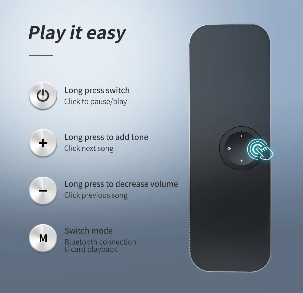 Altavoces Bluetooth EWA W300 TWS, controladores dobles, batería de 4000mAh, sonido estéreo fuerte, altavoz portátil inalámbrico para Fiesta al aire libre-MovilExpressShop