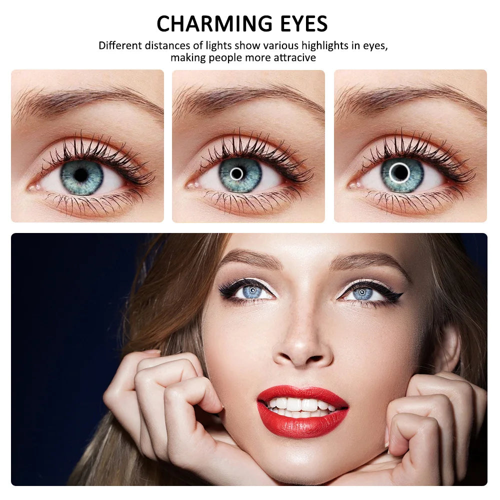 Anillo de luz para Selfie y vídeo, lámpara de luz Led RGB para fotografía con soporte para teléfono móvil, trípode grande para Youtube Tiktok Live-MovilExpressShop