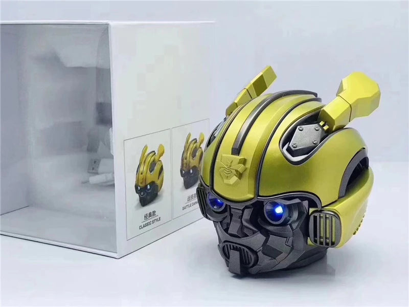 Transformers Bumblebee Altavoz Bluetooth, Subwoofer con FM, soporte TF para teléfono