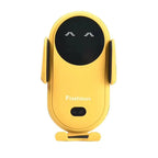 Cargador inalámbrico para coche, soporte para teléfono, sujeción automática, cargador rápido para coche, soporte para móvil, salida de aire para coche