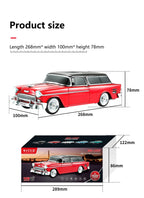 Altavoz Bluetooth WSTER WS-1955 Retro Sedan-MovilExpressShop