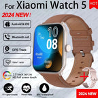 2025 nuevo para Xiaomi Watch 5 hombres mujeres HD AMOLED pantalla de visualización ritmo cardíaco Bluetooth llamada GPS pista impermeable deportes reloj inteligente