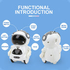 Xiaobao-Mini Robot inteligente multifuncional eléctrico para niños, bolsa de bolsillo, rompecabezas, historia interactiva, voz