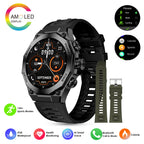 Smartwatch IP67 rastreador de ejercicios impermeable con más de 150 deportes monitoreo del sueño carga inalámbrica     Reloj AMOLED