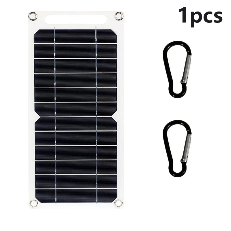 OnePlus-panel Solar de 35W con USB, resistente al agua, para exteriores, senderismo, Camping, batería portátil para Panel de carga de teléfono móvil-MovilExpressShop