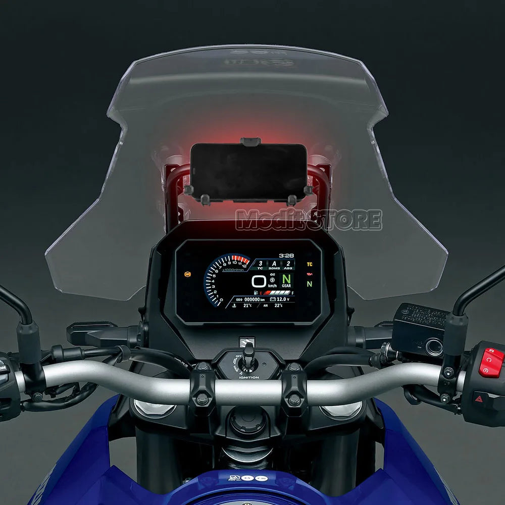 Soporte para teléfono móvil para motocicleta Suzuki V-STROM 800DE v-strom 800DE 2023, soporte de navegación GPS de 9mm a 16mm