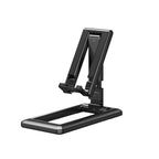 Soporte plegable de Metal para teléfono móvil, soporte portátil para iPad, iPhone 13, X, para teléfono inteligente, tableta, escritorio