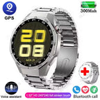 Reloj inteligente GT5 Pro, reloj deportivo GPS para hombres y mujeres, pantalla táctil AMOLED, llamadas telefónicas Bluetooth, reloj inteligente de pulsera resistente al agua para Fitness