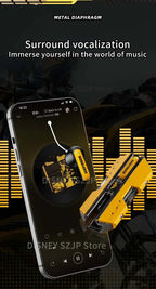 Transformers TF-T01 auriculares inalámbricos Bluetooth 5,3 sonido HIFI Bumblebee auriculares para juegos auriculares de baja latencia Larga modo de reposo-MovilExpressShop
