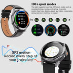 Nuevo para Xiaomi S4 Ultra deportes al aire libre reloj inteligente hombres 1,53 pulgadas AMOLED NFC GPS brújula ritmo cardíaco impermeable BT llamada Smartwatch