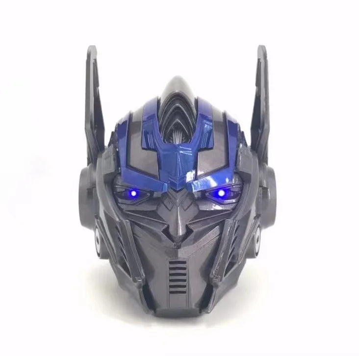 Altavoz inalámbrico con Bluetooth, dispositivo multifuncional para exteriores, transformador Optimus Prime, tarjeta TF, Radio FM, Subwoofer, regalo para ordenador