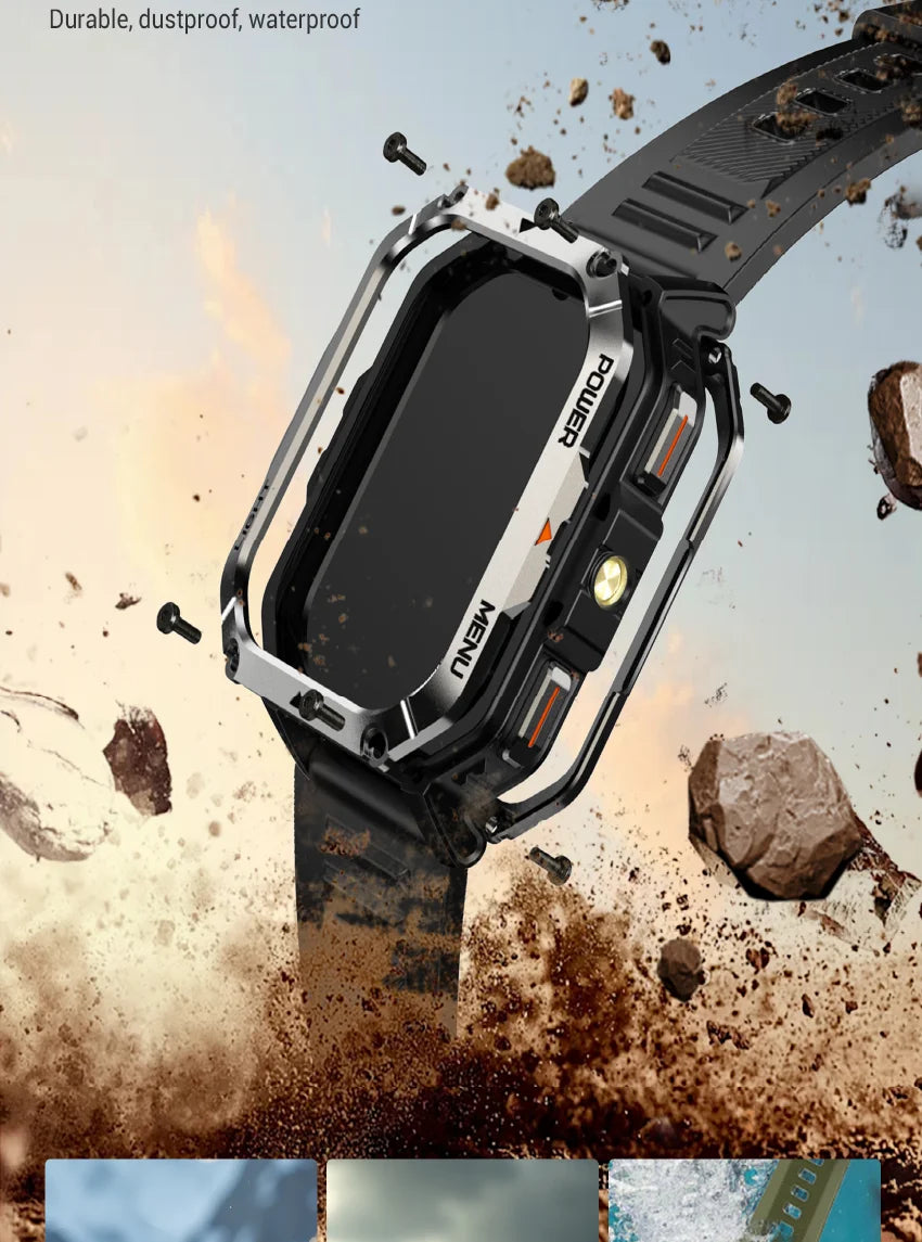 Blackview 2025 reloj inteligente para exteriores 900mAh W70 Pro 2,01 ''pantalla TFT HD-MovilExpressShop