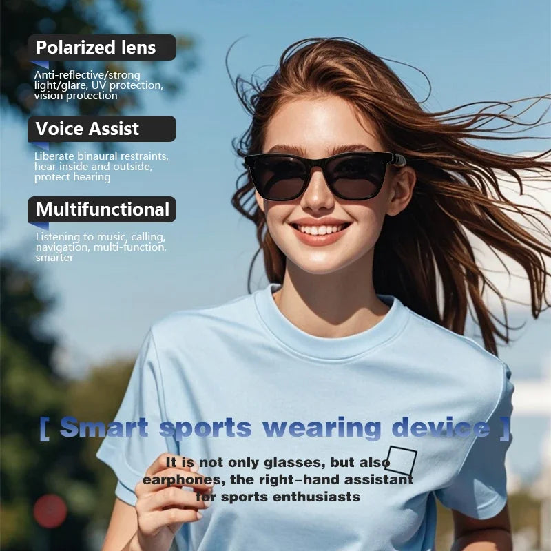 CLLOIO GS05 Clip magnético en gafas inteligentesde sol polarizadas impermeables-MovilExpressShop