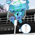 Soporte de teléfono de coche Disney Stitch para soporte GPS soporte de dibujos animados antideslizante a prueba de golpes soporte giratorio accesorios móviles