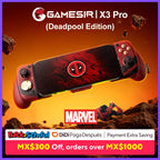 Controlador de juegos móvil GameSir X3 Pro DeadPool Edition para iPhone 15 y Android tipo C Gamepad con palos de efecto Hall