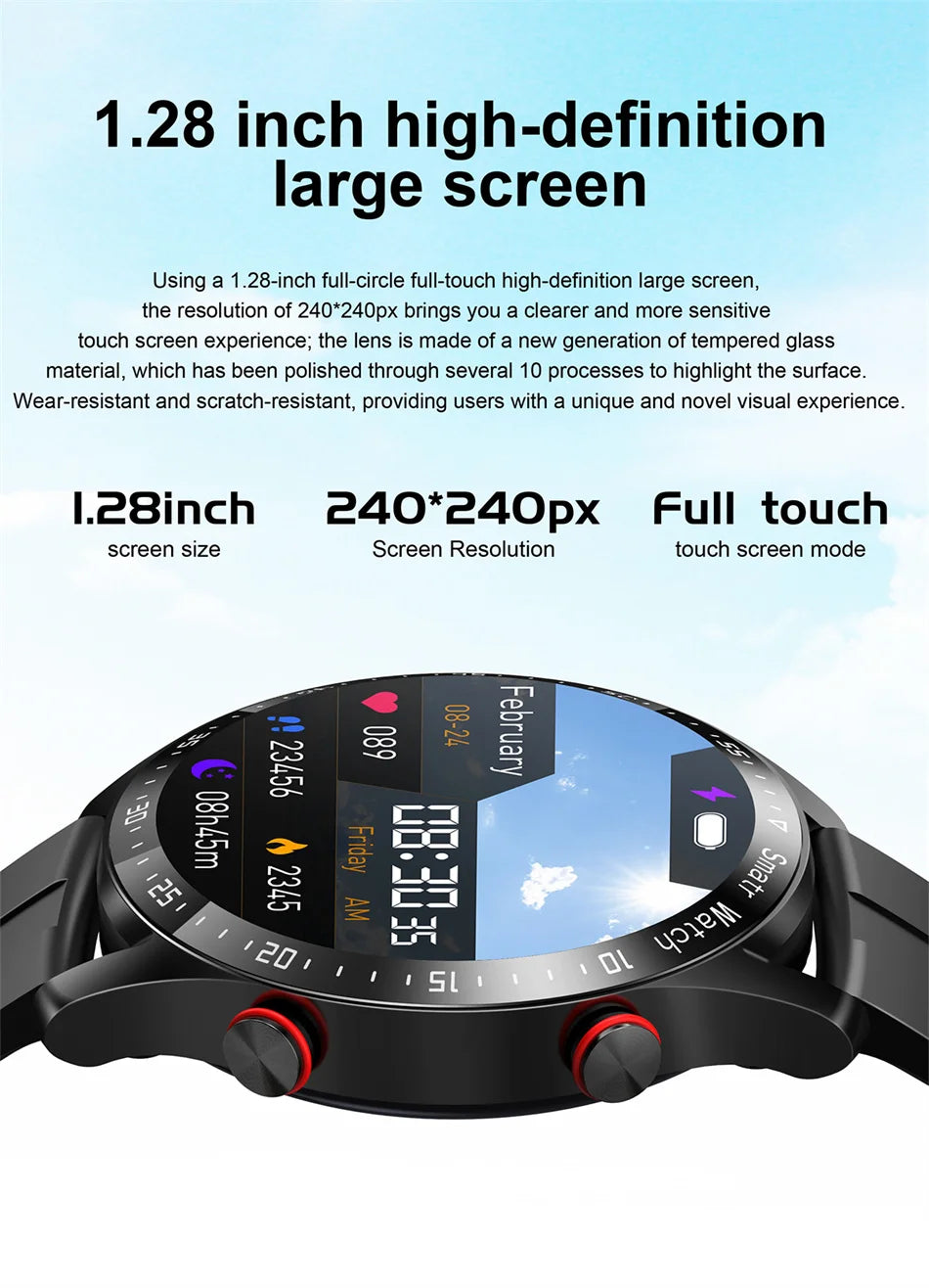 Reloj GT Series reloj inteligente hombres mujeres pantalla HD Bluetooth llamada GPS Tracker ritmo cardíaco IP68 impermeable SmartWatch 2024 nuevo
