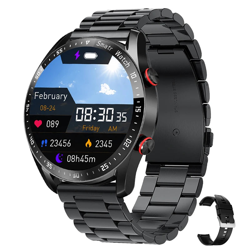 Reloj GT Series reloj inteligente hombres mujeres pantalla HD Bluetooth llamada GPS Tracker ritmo cardíaco IP68 impermeable SmartWatch 2024 nuevo