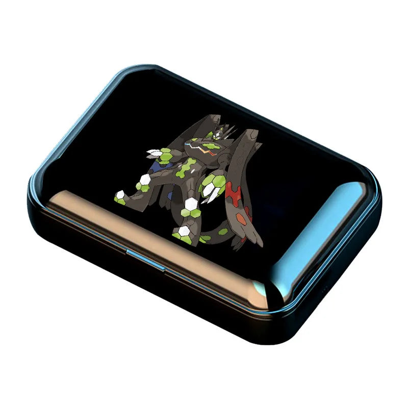 Pokemon Pikachu Auriculares inalámbricos con Bluetooth, Audio envolvente Anime estéreo bajo TWS auriculares deportivos para teléfono-MovilExpressShop