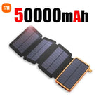 Xiaomi Solar Power Bank 20000mAh con 4 paneles solares cargador inalámbrico Powerbank para iPhone 15 Huawei Xiaomi Samsung Poverbank caliente-MovilExpressShop