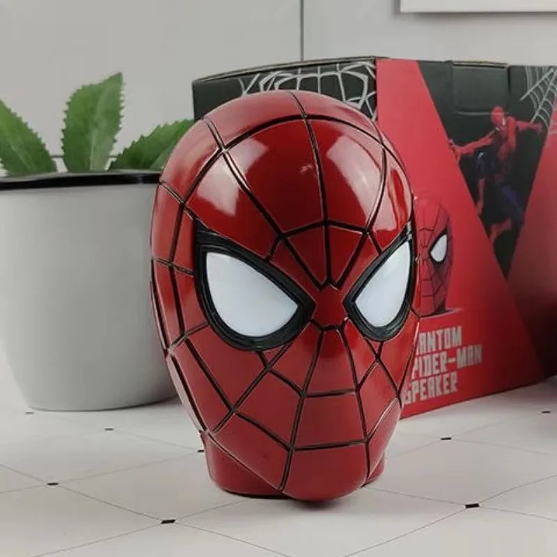 Marvel Los Vengadores Spiderman Iron Man Dibujos animados creativos Mini subwoofer Altavoz Bluetooth Personalizado Anime Película Audio Regalo