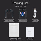 Disney TWS i7 Mini 2 auriculares inalámbricos Bluetooth 5,0 auriculares mate Macaron auriculares manos libres con micrófono caja de carga auriculares-MovilExpressShop