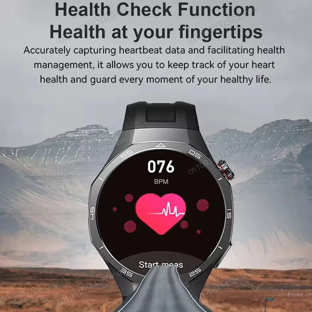 Reloj inteligente GT5 Pro, reloj deportivo GPS para hombres y mujeres, pantalla táctil AMOLED, llamadas telefónicas Bluetooth, reloj inteligente de pulsera resistente al agua para Fitness