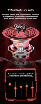 Auriculares inalámbricos, auriculares Bluetooth, auriculares con cancelación de ruido ENC-Calling, auriculares estéreo HiFi de baja latencia TWS Bluetooth 5.3