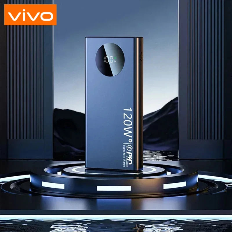 ONEPLUS 120W 200000mAh banco de energía de alta capacidad carga súper rápida cargador de batería portátil para iPhone Samsung Huawei-MovilExpressShop