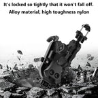 Soporte de teléfono para motocicleta, base de teléfono para GPS, soporte para Moto, manillar de teléfono móvil y montaje de espejo retrovisor para teléfono de 4-7 pulgadas