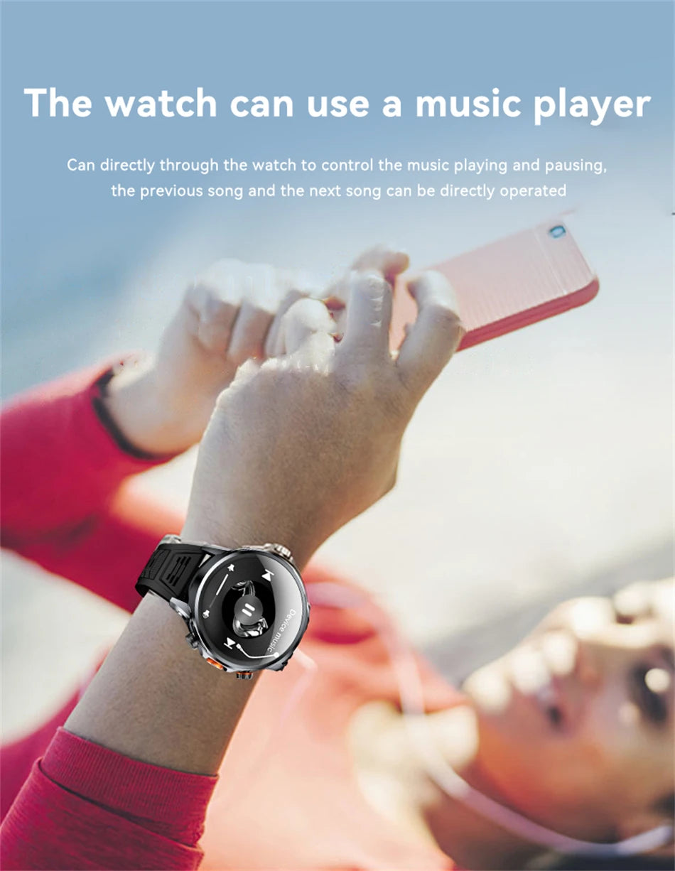 Reloj inteligente Android Netcom completo 5G/4G con cámara con tarjeta SIM videollamada AMOLED GPS WIFI Google Play mapas reloj inteligente para hombres y mujeres