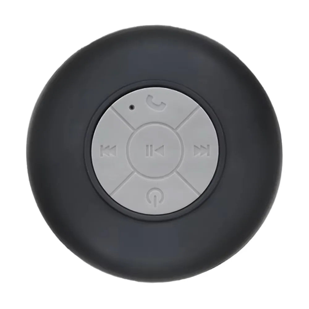 Altavoz Bluetooth resistente al agua con luces LED coloridas, fuerte ventosa y soporte para teléfono, mini altavoz portátil para exteriores/espectáculos-MovilExpressShop