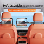 Soporte para tableta Hipacool para reposacabezas de coche, soporte ajustable para teléfono de coche, asiento trasero con gancho oculto para teléfono de 4,7-13 ", iPad 360 ° Ruirar