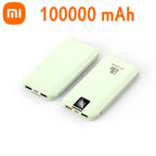 Batería de carga súper rápida Xiaomi 120W 200000 Banco de energía mAh 100000 Pantalla digital cuadrada portátil liviana de alta capacidad mAh-MovilExpressShop