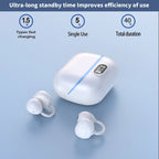 Auriculares con traducción AI en tiempo Real, auriculares con traductor de 144 idiomas, Bluetooth inalámbrico de oreja abierta 40H, auriculares con traducción