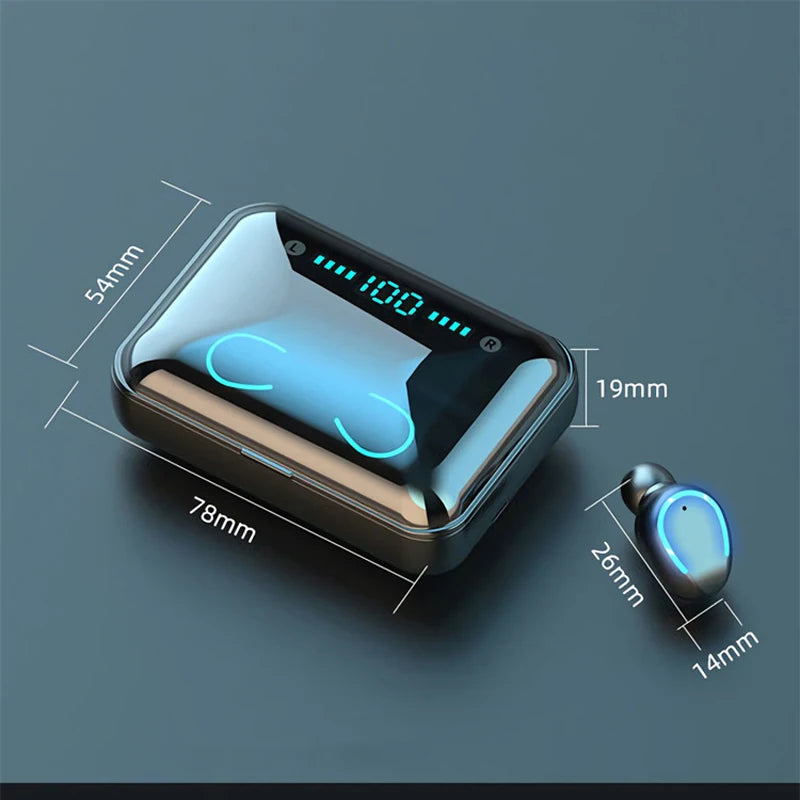 ONE PIECE Luffy Zoro Auriculares inalámbricos con Bluetooth Binaural pequeños en los oídos Anime estéreo bajo TWS auriculares deportivos para teléfono-MovilExpressShop