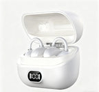 Auriculares con traducción AI en tiempo Real, auriculares con traductor de 144 idiomas, Bluetooth inalámbrico de oreja abierta 40H, auriculares con traducción