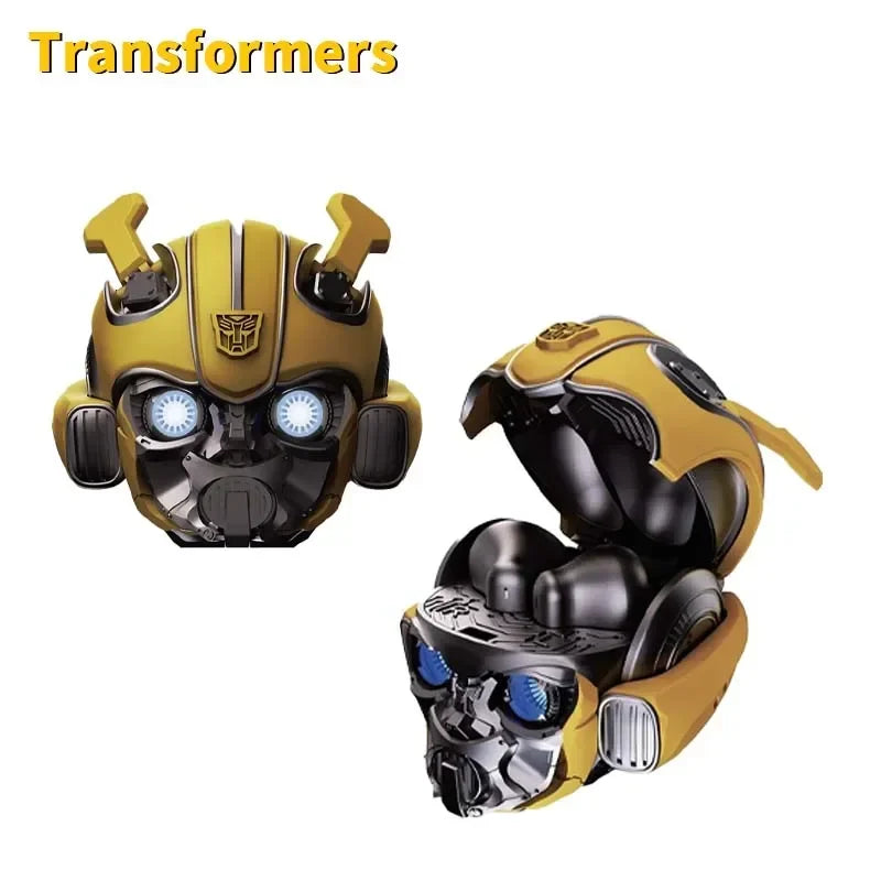Transformers Auriculares Bumblebee H1 Auriculares con cancelación de ruido Auriculares Bluetooth Auriculares de aleación de alta calidad Juguetes de descompresión-MovilExpressShop