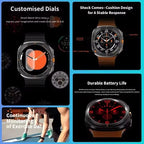 2025 nuevo reloj DT 7 Ultra reloj inteligente hombres 32GB memoria vídeo GPS NFC 47mm AMOLED Fitness rastreador deportivo salud relojes inteligentes mujeres