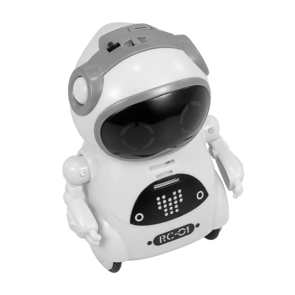Xiaobao-Mini Robot inteligente multifuncional eléctrico para niños, bolsa de bolsillo, rompecabezas, historia interactiva, voz