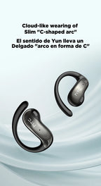 HTC NE19 auriculares Bluetooth IA OWS auriculares inalámbricos deportivos con micrófono potentes graves IA traductor auriculares impermeables de larga duración-MovilExpressShop