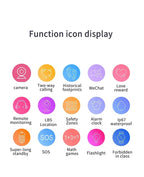 Xiaomi niños 5G reloj inteligente SOS ubicación GPS tarjeta Sim llamada niño reloj inteligente cámara impermeable niños niñas regalo para IOS Android